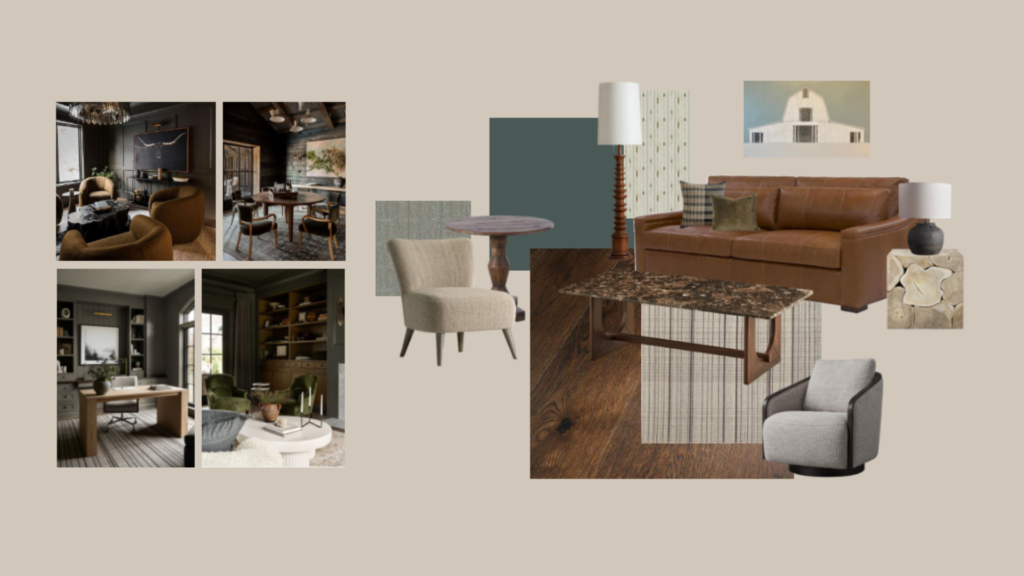 Interior Design Mood Board Rural Retreat 3