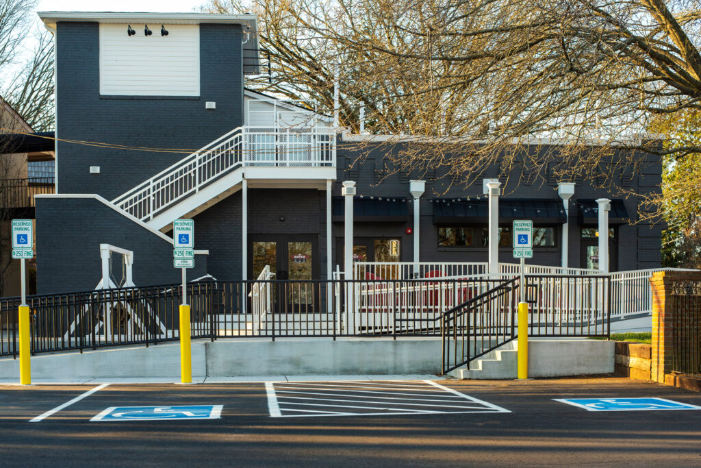 commercial site design and ADA improvements