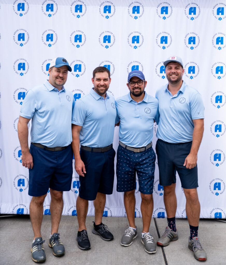 Design and Engineering team at golf tournament in Ohio.