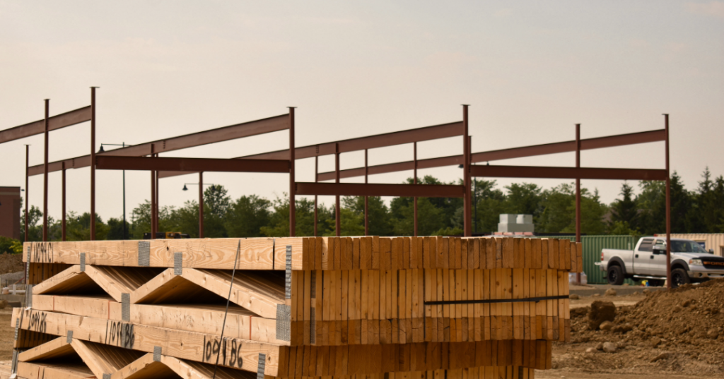 Structural beams.