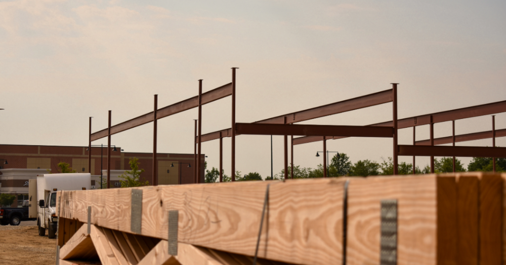 Structural beams.