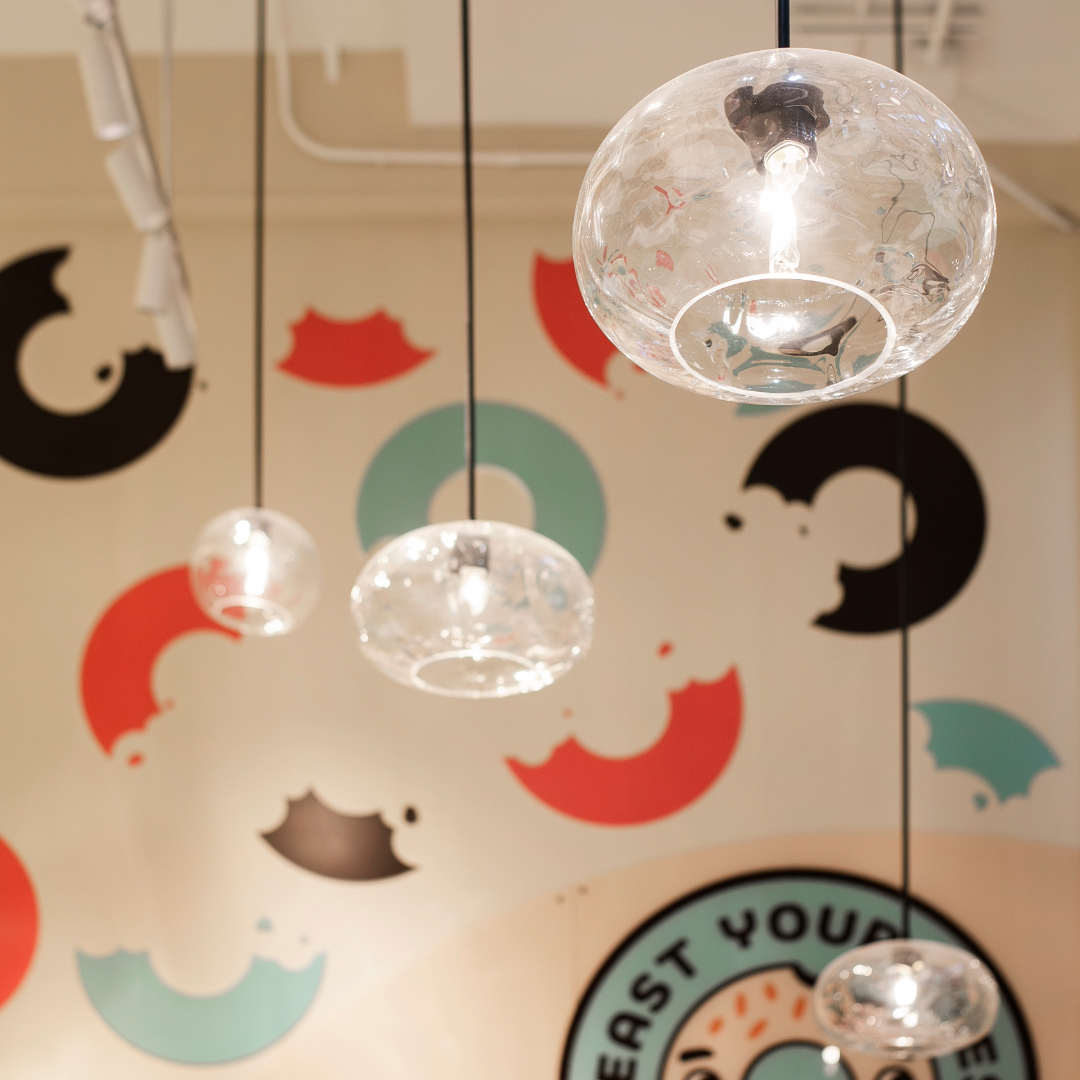 Lighting Detail - Ugly Bagel Nashville