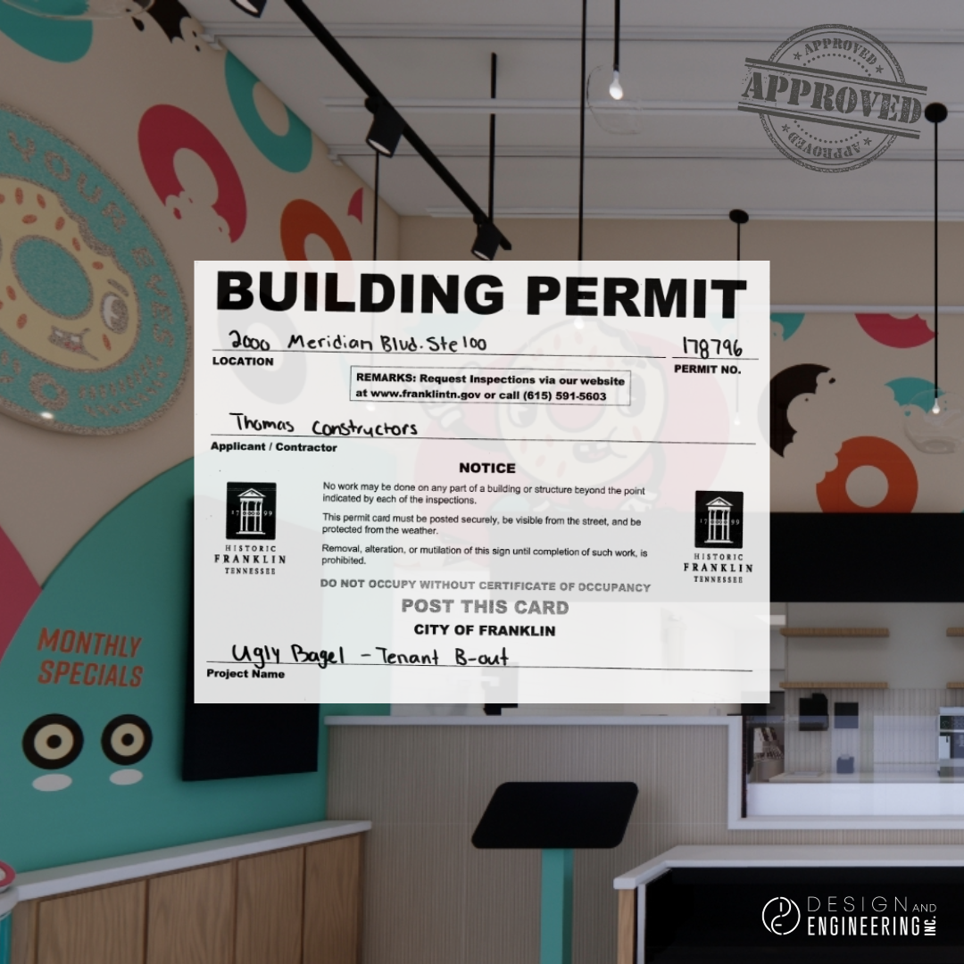 Building Permit Approved: Ugly Bagel – Franklin!