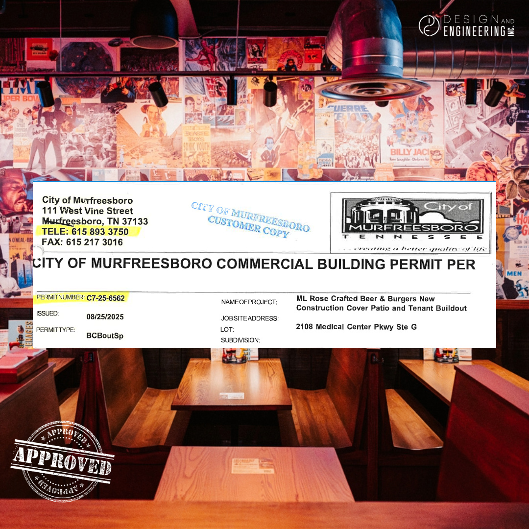M.L.Rose Murfreesboro – Permit Issued!